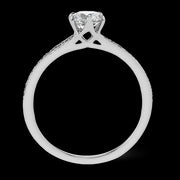 ZR1529 Wedding Set in 14k Gold with Diamonds