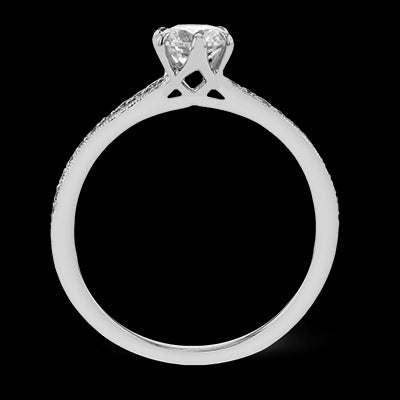 ZR1529 Wedding Set in 14k Gold with Diamonds