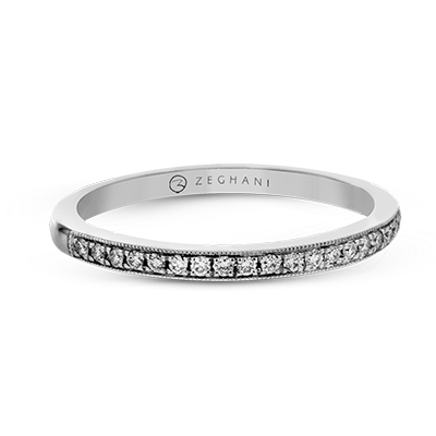 ZR1529 Wedding Set in 14k Gold with Diamonds