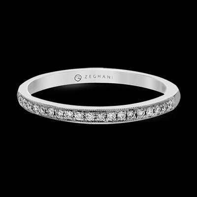 ZR1530 Wedding Set in 14k Gold with Diamonds