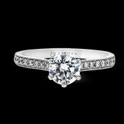 ZR1530 Wedding Set in 14k Gold with Diamonds