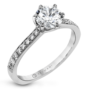 ZR1530 Wedding Set in 14k Gold with Diamonds