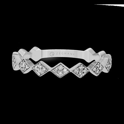 ZR1540 Right Hand Ring in 14k Gold with Diamonds