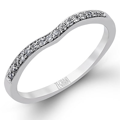 ZR155 Wedding Set in 14k Gold with Diamonds