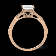 ZR1556 Engagement Ring in 14k Gold with Diamonds