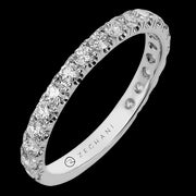 ZR1563 Engagement Ring in 14k Gold with Diamonds