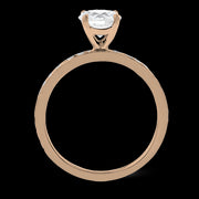 ZR1564 Engagement Ring in 14k Gold with Diamonds