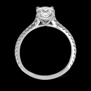 ZR1565 Engagement Ring in 14k Gold with Diamonds