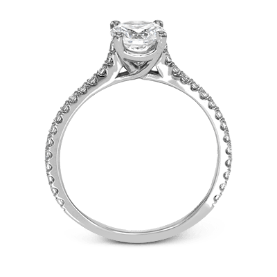 ZR1565 Engagement Ring in 14k Gold with Diamonds