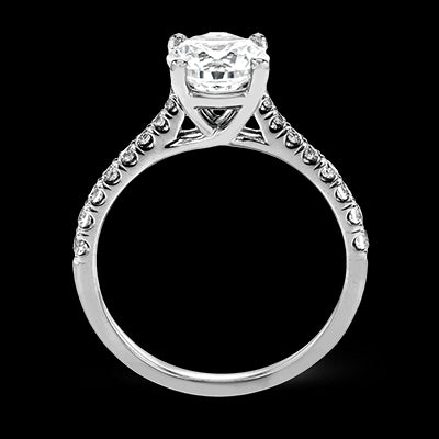 ZR1575 Wedding Set in 14k Gold with Diamonds