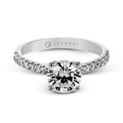 ZR1575 Wedding Set in 14k Gold with Diamonds