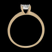 ZR1587 Engagement Ring in 14k Gold with Diamonds
