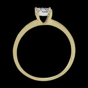 ZR1587 Engagement Ring in 14k Gold with Diamonds