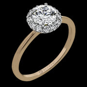 ZR1589 Wedding Set in 14k Gold with Diamonds