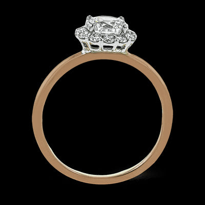 ZR1589 Wedding Set in 14k Gold with Diamonds