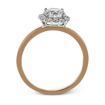 ZR1589 Wedding Set in 14k Gold with Diamonds