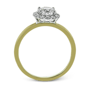 ZR1589 Wedding Set in 14k Gold with Diamonds