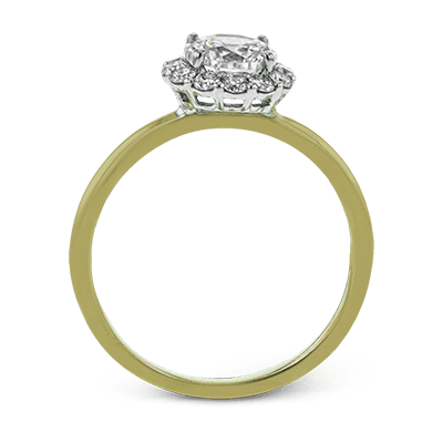 ZR1589 Wedding Set in 14k Gold with Diamonds