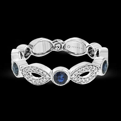 ZR1600 Color Ring in 14k Gold with Diamonds