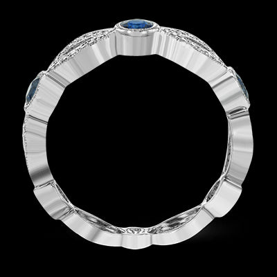 ZR1600 Color Ring in 14k Gold with Diamonds