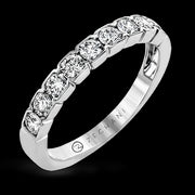 ZR1601 Anniversary Ring in 14k Gold with Diamonds