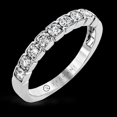 ZR1601 Anniversary Ring in 14k Gold with Diamonds