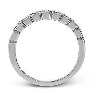 ZR1601 Anniversary Ring in 14k Gold with Diamonds