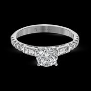 ZR1602 Wedding Set in 14k Gold with Diamonds