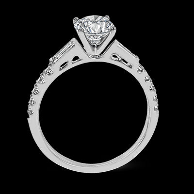 ZR1602 Wedding Set in 14k Gold with Diamonds