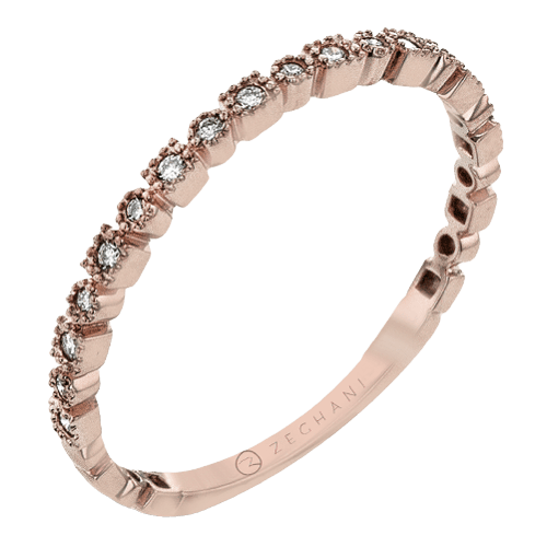 ZR1605-R Anniversary Ring in 14k Gold with Diamonds