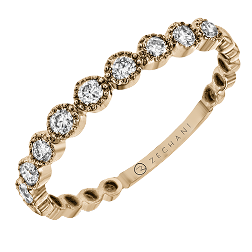 ZR1608-R Anniversary Ring in 14k Gold with Diamonds