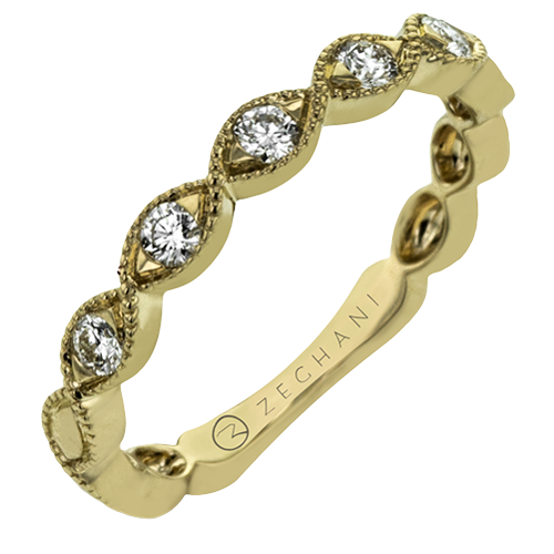 ZR1609-Y Anniversary Ring in 14k Gold with Diamonds