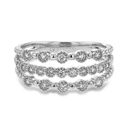 ZR1610 Right Hand Ring in 14k Gold with Diamonds