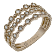 ZR1610-R Right Hand Ring in 14k Gold with Diamonds