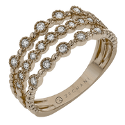 ZR1610-R Right Hand Ring in 14k Gold with Diamonds