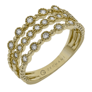 ZR1610-Y Right Hand Ring in 14k Gold with Diamonds