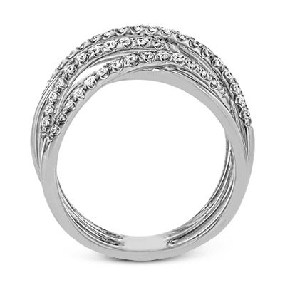 ZR1612 Right Hand Ring in 14k Gold with Diamonds