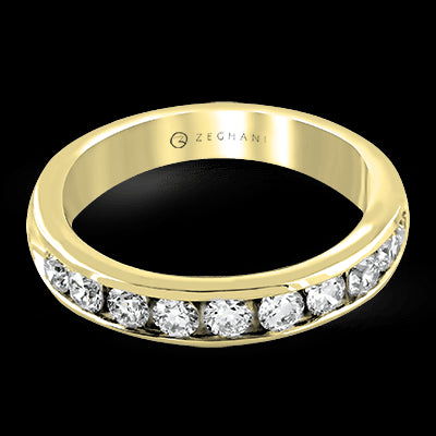 ZR1613 Engagement Ring in 14k Gold with Diamonds