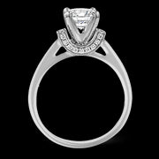 ZR1644 Engagement Ring in 14k Gold with Diamonds