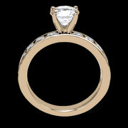 ZR16-A Engagement Ring in 14k Gold with Diamonds