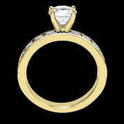ZR16-A Engagement Ring in 14k Gold with Diamonds