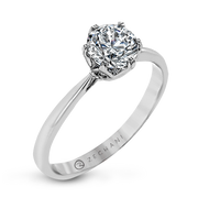 ZR1710 Engagement Ring in 14k Gold