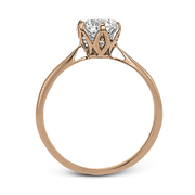 ZR1710 Engagement Ring in 14k Gold