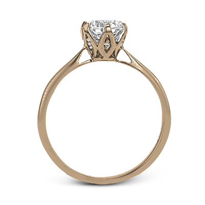 ZR1710 Engagement Ring in 14k Gold