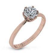 ZR1710 Engagement Ring in 14k Gold
