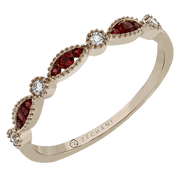 ZR1715-R Color Ring in 14k Gold with Diamonds