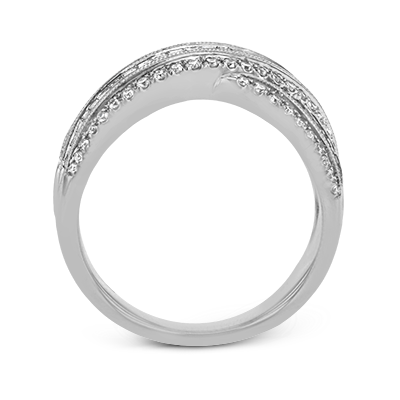 ZR1719 Right Hand Ring in 14k Gold with Diamonds