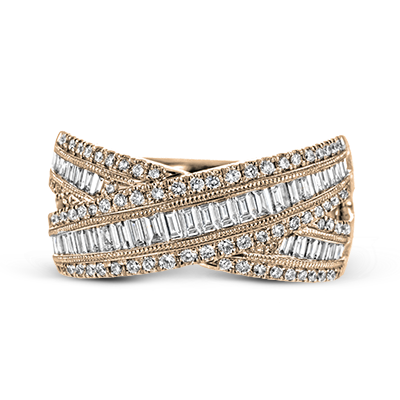 ZR1719 Right Hand Ring in 14k Gold with Diamonds