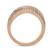 ZR1719 Right Hand Ring in 14k Gold with Diamonds