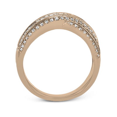 ZR1719 Right Hand Ring in 14k Gold with Diamonds